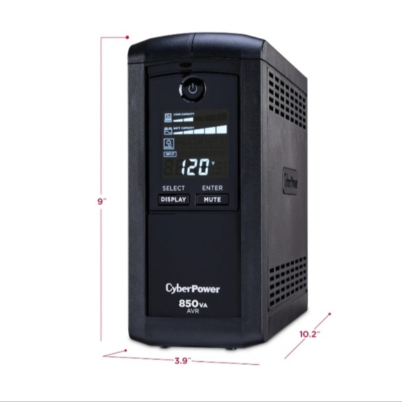 CyberPower  850 VA 510 watts 9 outlets - Picture 3 of 4